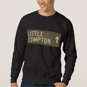 Sweatshirt Panneau de rue Little Compton, RI Vintage Street
