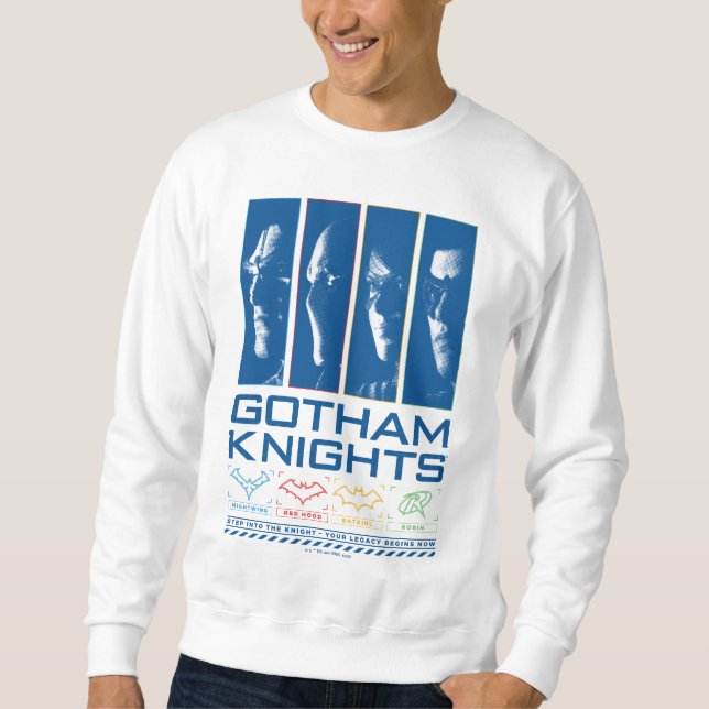 Sweatshirt Panneaux de visage Gotham Knights (Devant)
