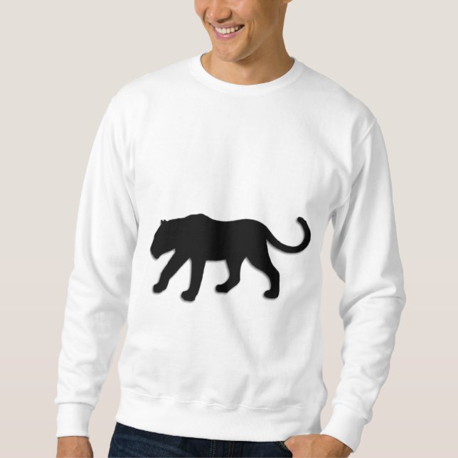 Sweatshirt Panthère noire (Devant)