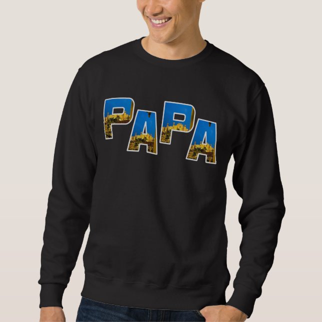 SWEATSHIRT PAPA. (Devant)