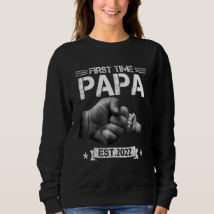 Sweatshirt Papa 2022 Pour La Première Fois Pour Promoted To P