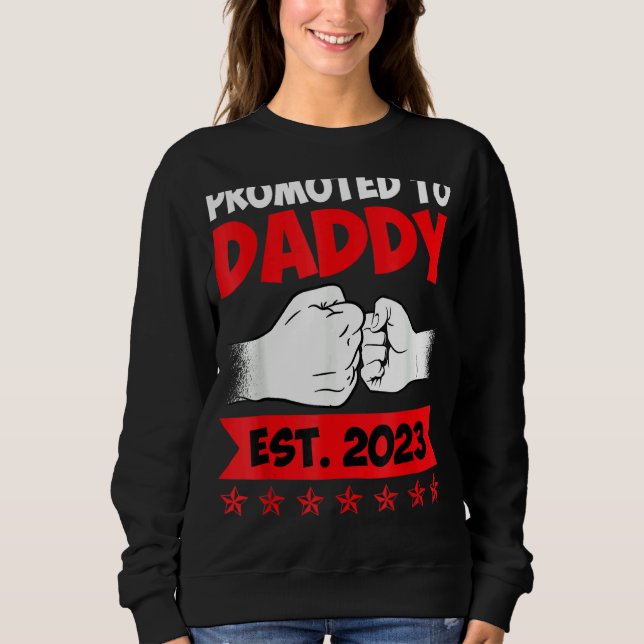 Sweatshirt Papa 2023 Papa sera 2023 (Devant)