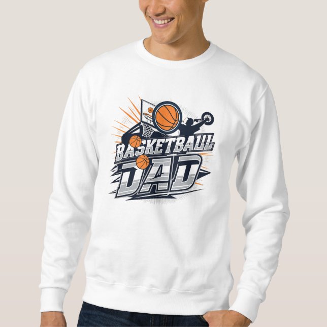 Sweatshirt Papa Basket (Devant)