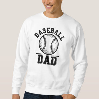 Sweatshirt Papa de baseball, jour de match