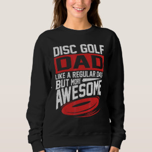 Sweatshirt Papa Disc Golf Homme Vintage Citation Disc Golfi