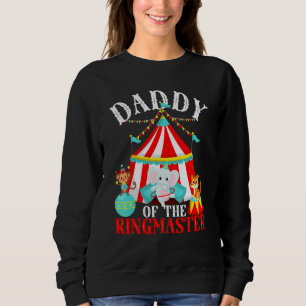 Sweatshirt Papa du maître de cérémonie de la fête foraine pou