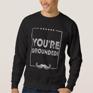 Sweatshirt Papa est au sol Papa conservateur Papa protecteur