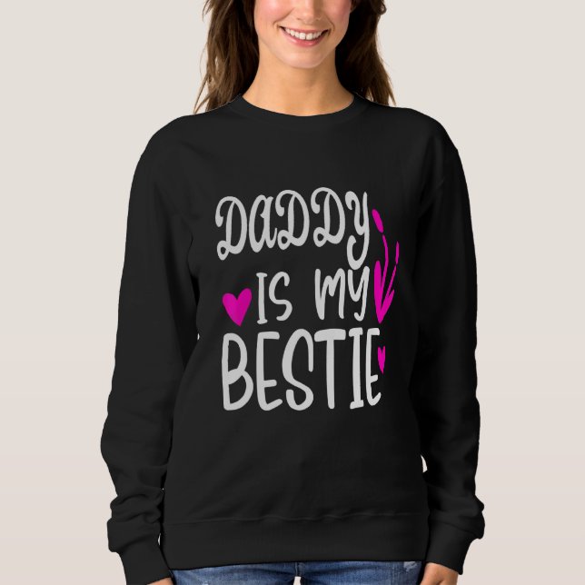 Sweatshirt Papa Est Mon Bestie 7 (Devant)