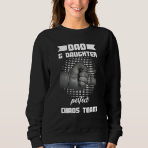 Sweatshirt Papa & Fille Perfect Chaos Équipe Papa & Fille