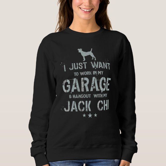 Sweatshirt Papa Jack Chi Garage Hommes Suspendus (Devant)