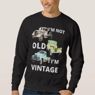 Sweatshirt Papa Je Ne Suis Pas Vieux Je Vintage Classique Voi