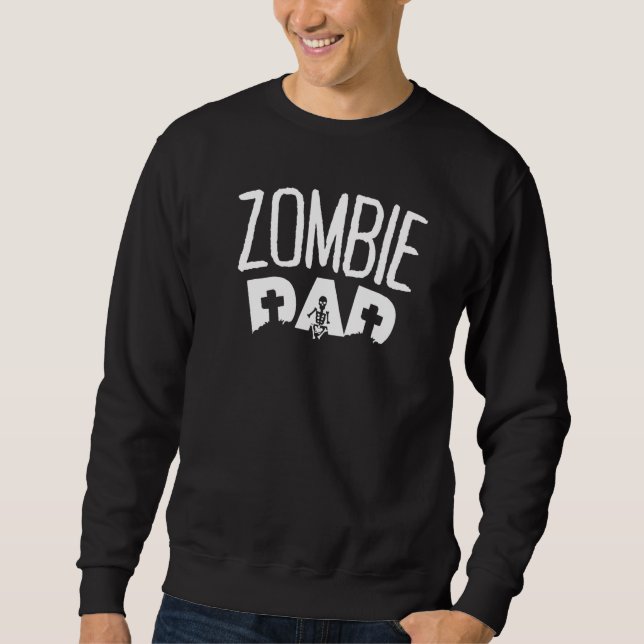 Sweatshirt Papa zombie  1 (Devant)