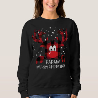 Sweatshirt Papaw Soyez toujours vous-même Renne Chapeau de Pè