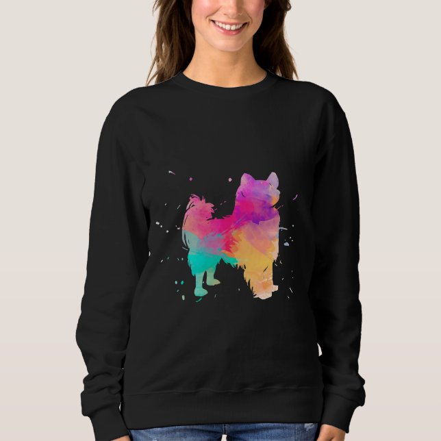 Sweatshirt Papillon d'aquarelle (Devant)