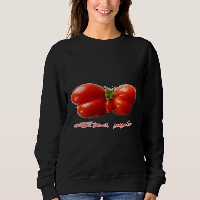 Sweatshirt Papillon de tomate mûre (Devant)