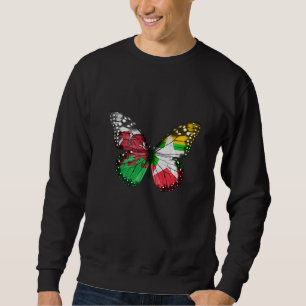 Sweatshirt Papillon du drapeau birman gallois