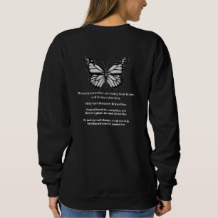 Sweatshirt papillon monarque