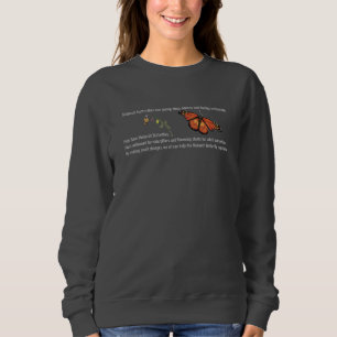 Sweatshirt papillon monarque
