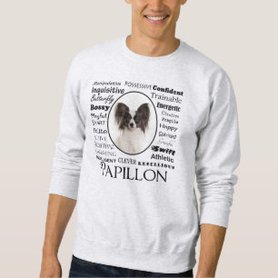 Sweatshirt Papillon Traits