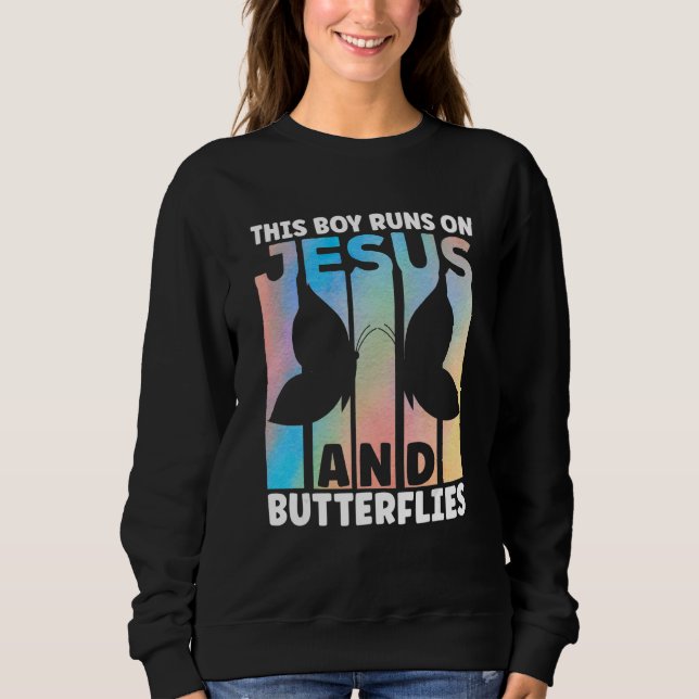 Sweatshirt Papillon Vêtements Papillon Art Citation Monarch M (Devant)
