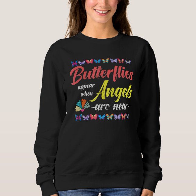 Sweatshirt Papillons Monarque papillon Lover (Devant)