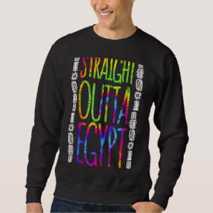 Sweatshirt Pâque droite en dehors de l'Egypte Famille juive S