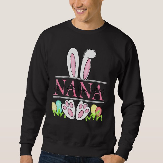 Sweatshirt Pâques Jour Mes Eps Préférées M'Appelent Nana Nana (Devant)