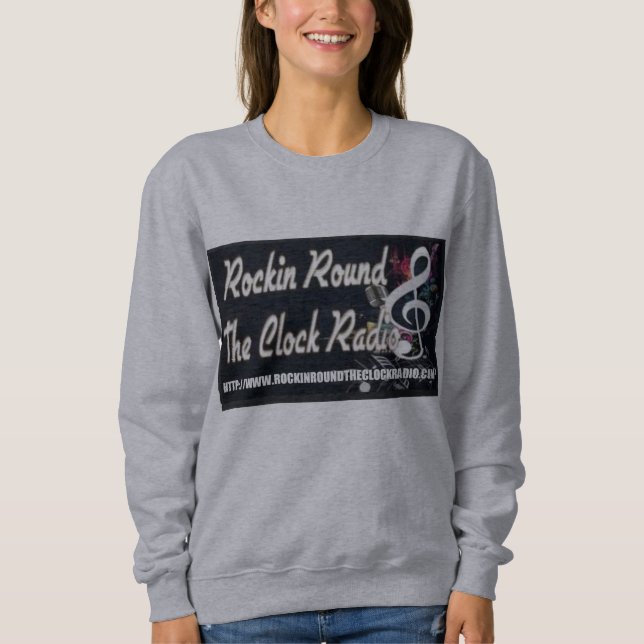 Sweatshirt par radio de Rockinroundtheclock (Devant)