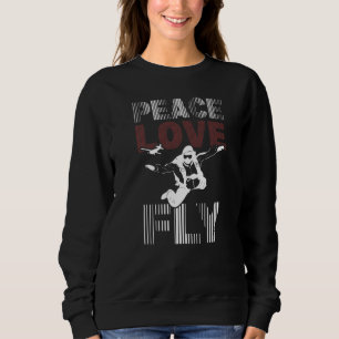 Sweatshirt Parachute de parachutisme populaire Conception Pai