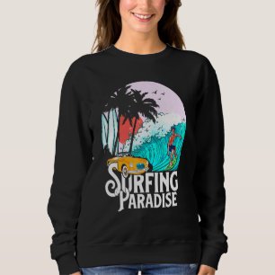 Sweatshirt Paradis du surf d'été