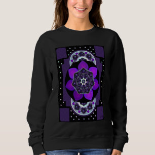 Sweatshirt Parapluie violet & coeurs .7 débardeur