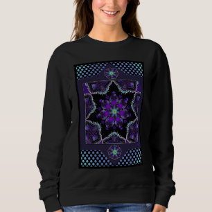 Sweatshirt Parapluie violet & coeurs .7 débardeur