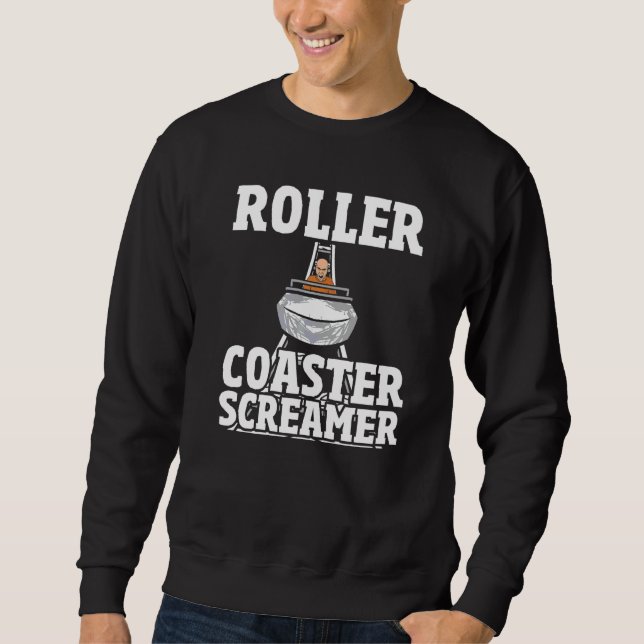Sweatshirt Parc d'attractions de Carnaval  Chercheur de sensa (Devant)