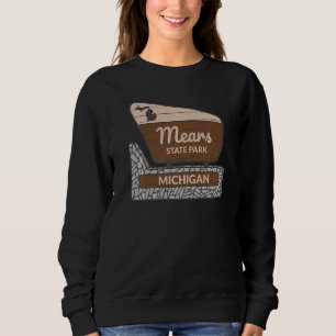 Sweatshirt Parc Mears State Michigan MI Welcome Sign Vacation