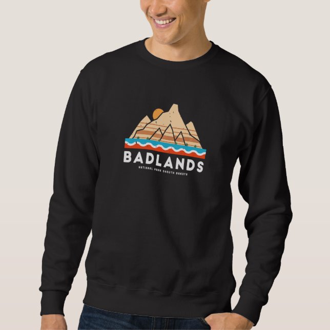 Sweatshirt Parc national de Badlands Premium (Devant)