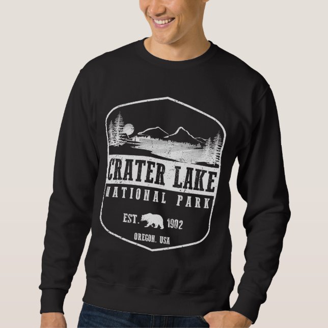 Sweatshirt Parc national de Crater Lake (Devant)