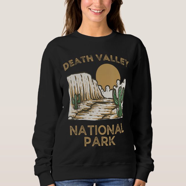 Sweatshirt Parc national de Death Valley California (Devant)