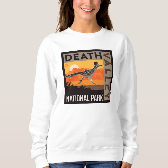 Sweatshirt Parc national de Death Valley | Roadrunner (Devant)