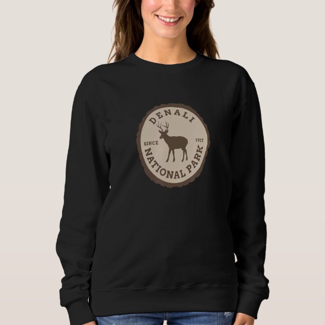 Sweatshirt Parc national de Denali Alaska (Devant)