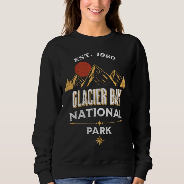 Sweatshirt Parc national de Glacier Bay (Devant)