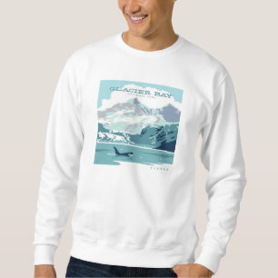 Sweatshirt Parc national de Glacier Bay   Orca