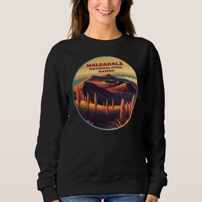 Sweatshirt Parc national de Haleakala Hawaii (Devant)