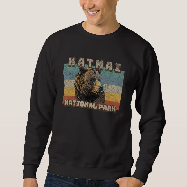 Sweatshirt Parc national de Katmai 1 (Devant)
