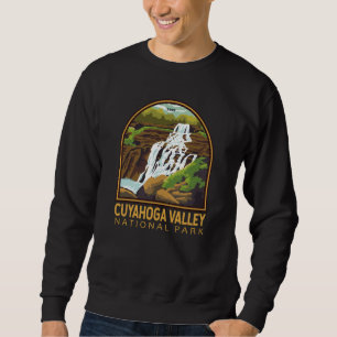 Sweatshirt Parc national de la vallée de Cuyahoga Emblem Vint