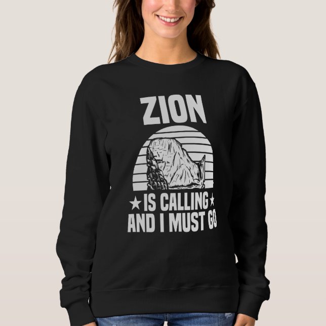 Sweatshirt Parc national de Nature Zion   (Devant)