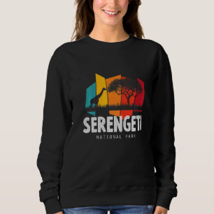 Sweatshirt Parc national de safari Serengeti Afrique Savane G