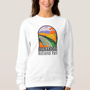 Sweatshirt Parc national de Shenandoah Skyline Drive Virginie