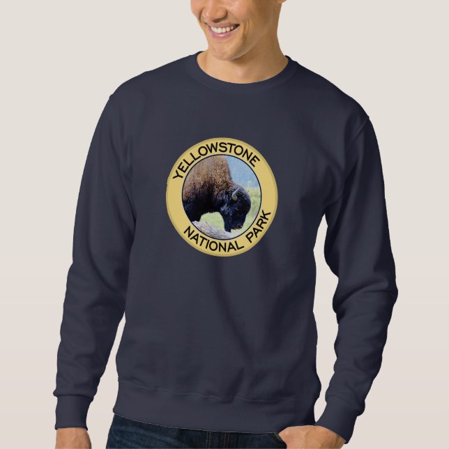 Sweatshirt Parc national de Yellowstone (Devant)