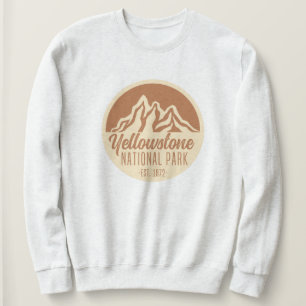 Sweatshirt Parc national de Yellowstone Randonnée Camping