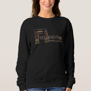 Sweatshirt Parc national de Yellowstone Wyoming États-Unis Ex